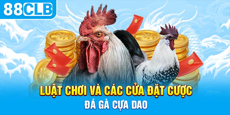 Luật chơi và các cửa đặt cược đá gà cựa dao